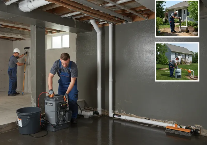 Basement Waterproofing and Flood Prevention process in Amite County, MS